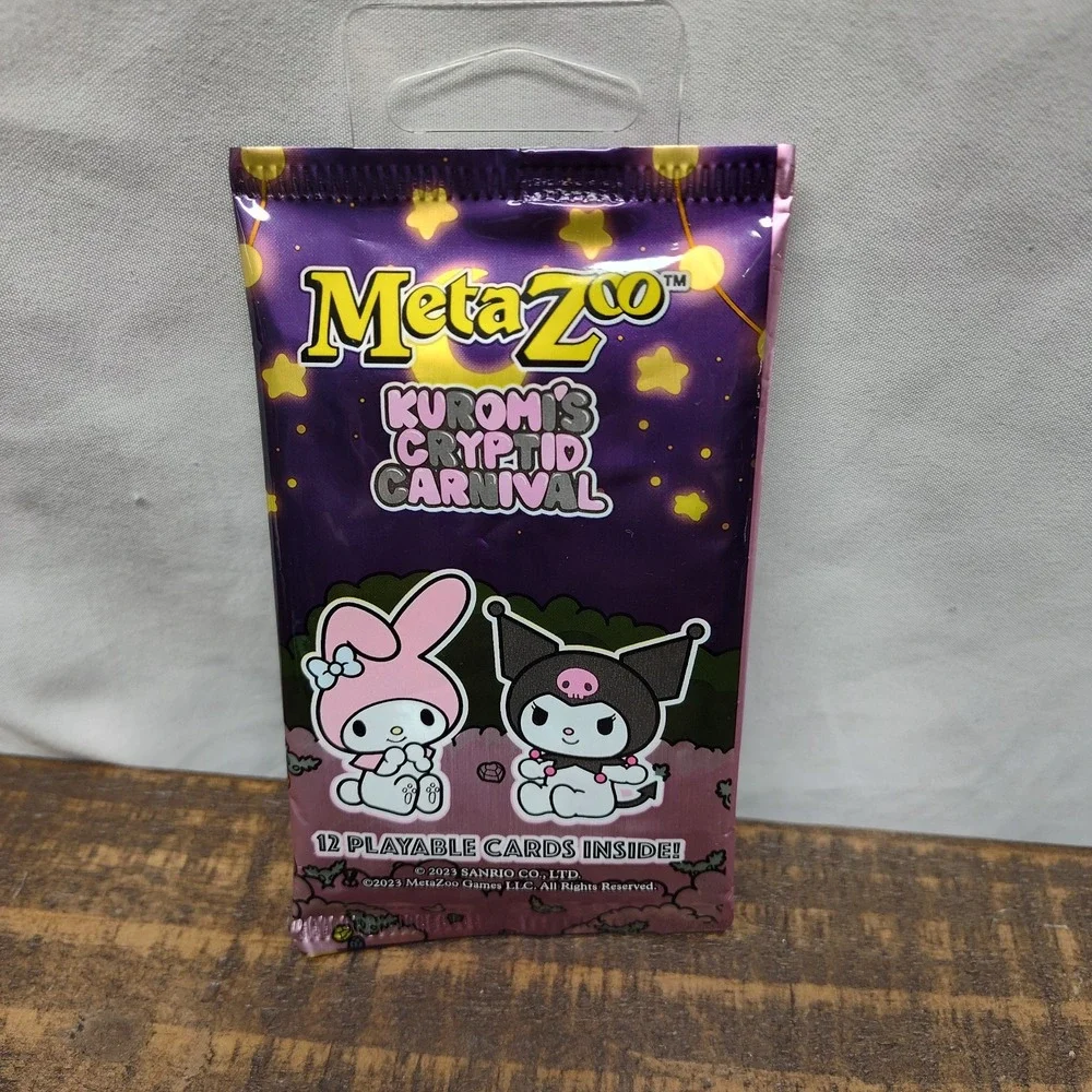 MetaZoo Kuromi's Cryptid Carnival playable cards Brand New sealed package